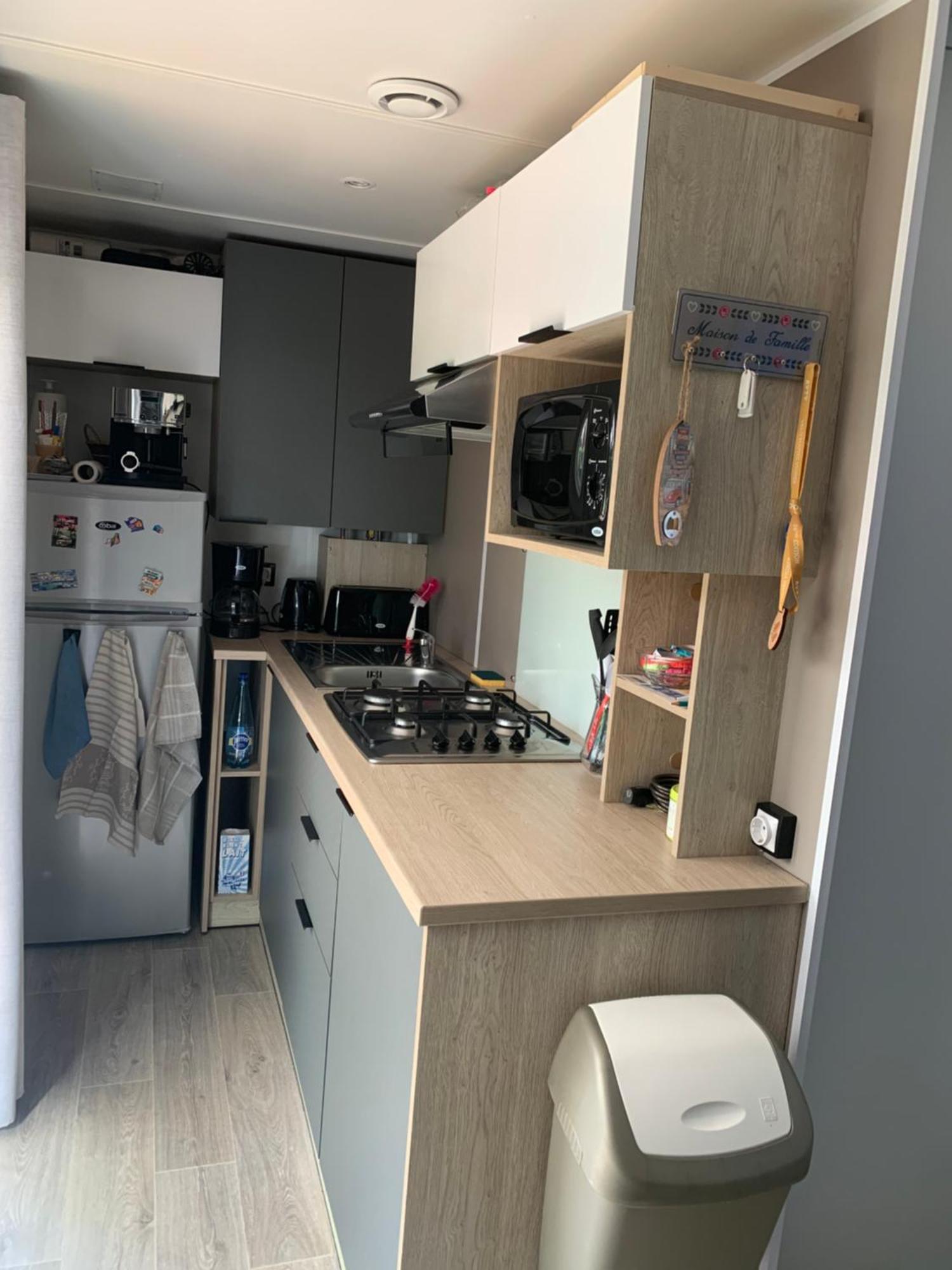 Le Mobilhome De Evelyne Et Serge Lit-et-Mixe Ngoại thất bức ảnh